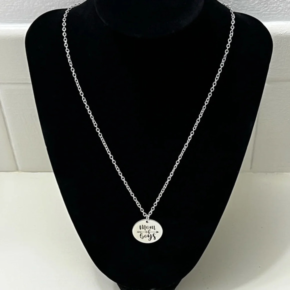 NEW Mom of Boys Necklace - Picture 2 of 3